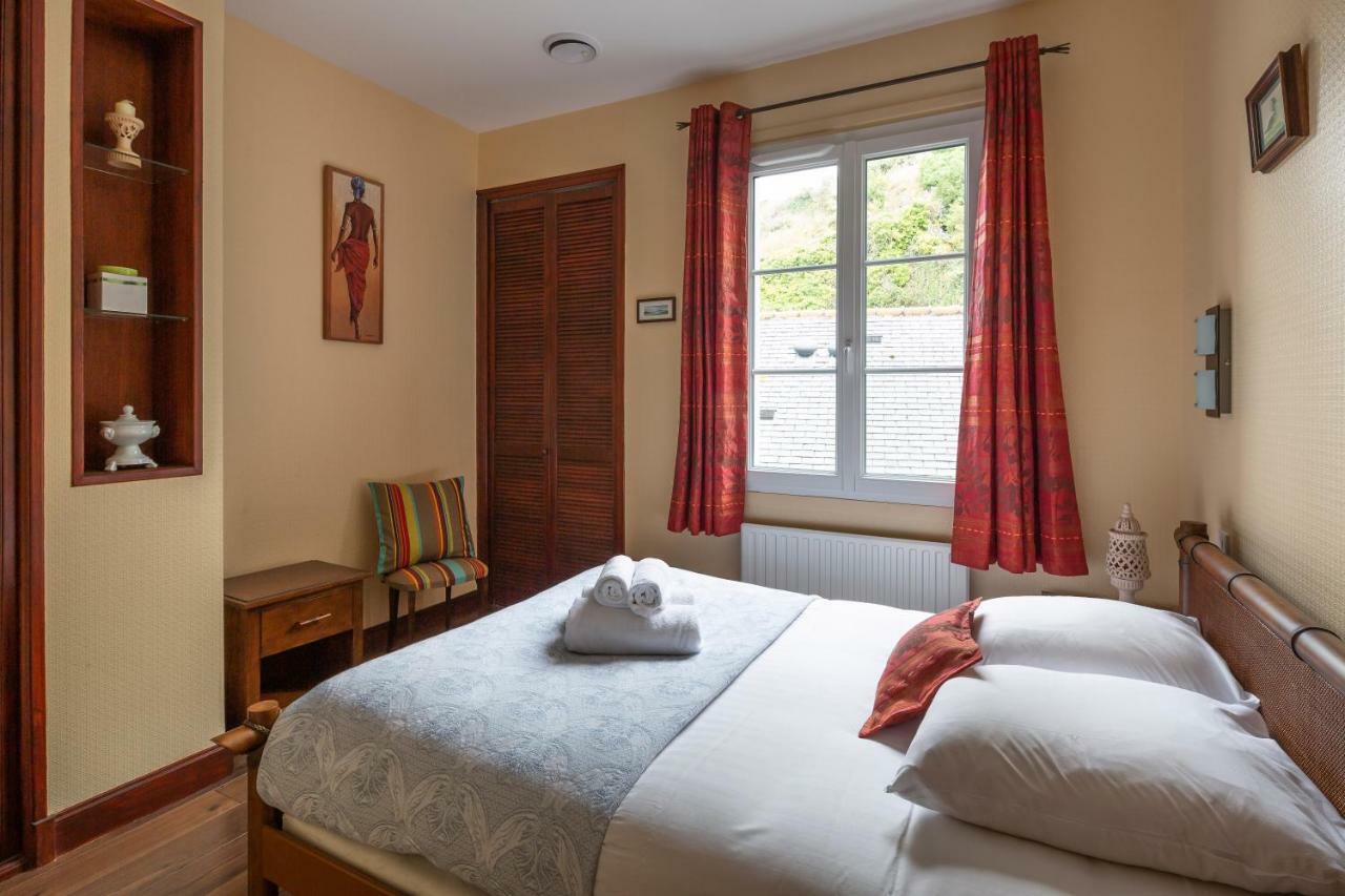 La Bisquine - Appt Pour 4 Avec Vue Mer ก็องแกล ภายนอก รูปภาพ