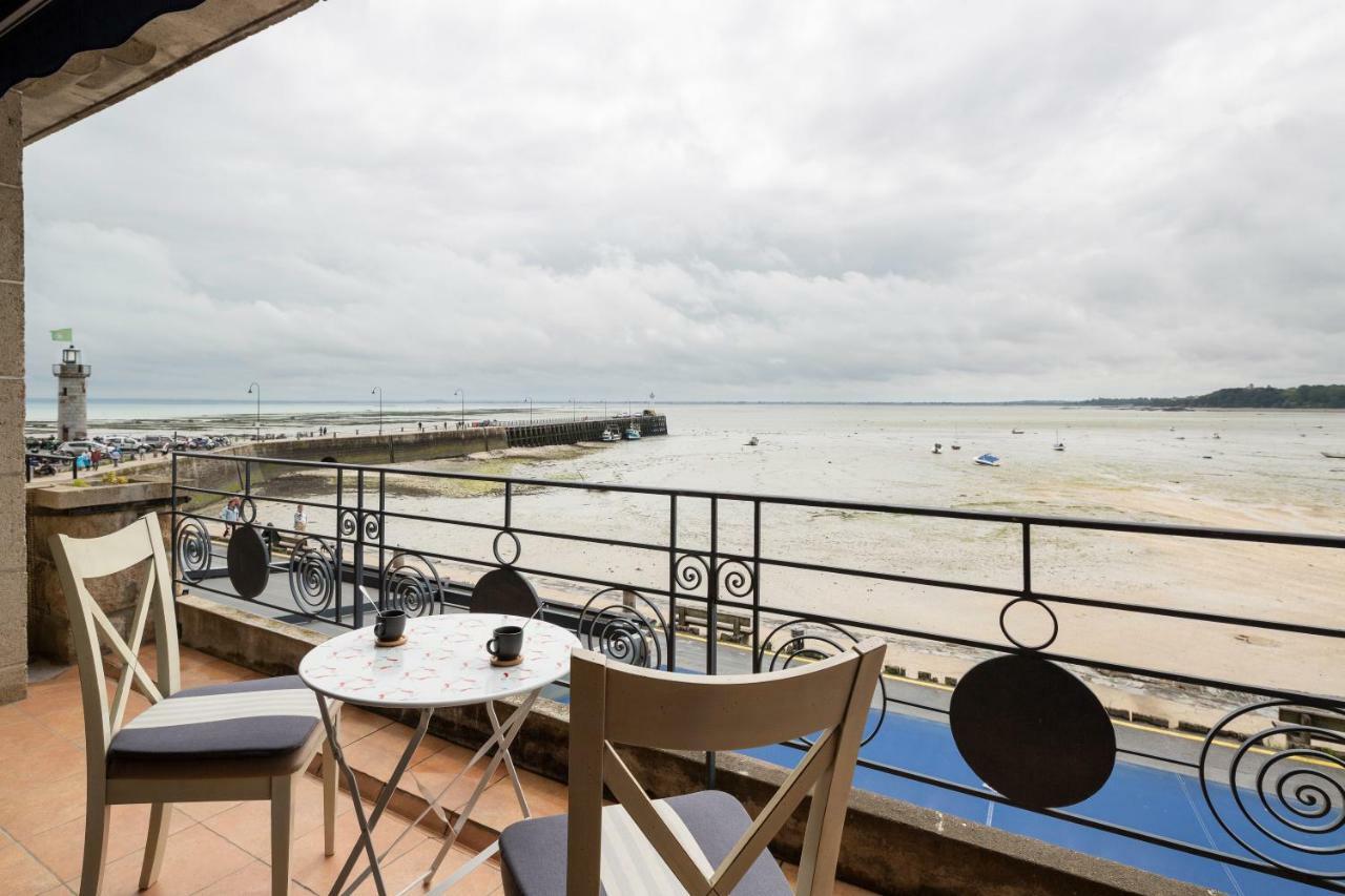 La Bisquine - Appt Pour 4 Avec Vue Mer ก็องแกล ภายนอก รูปภาพ